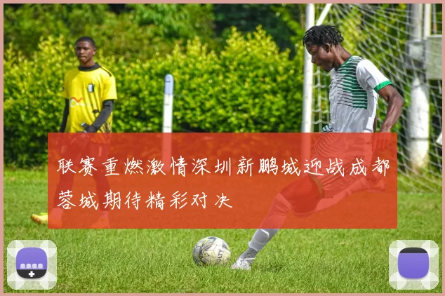 联赛重燃激情深圳新鹏城迎战成都蓉城期待精彩对决